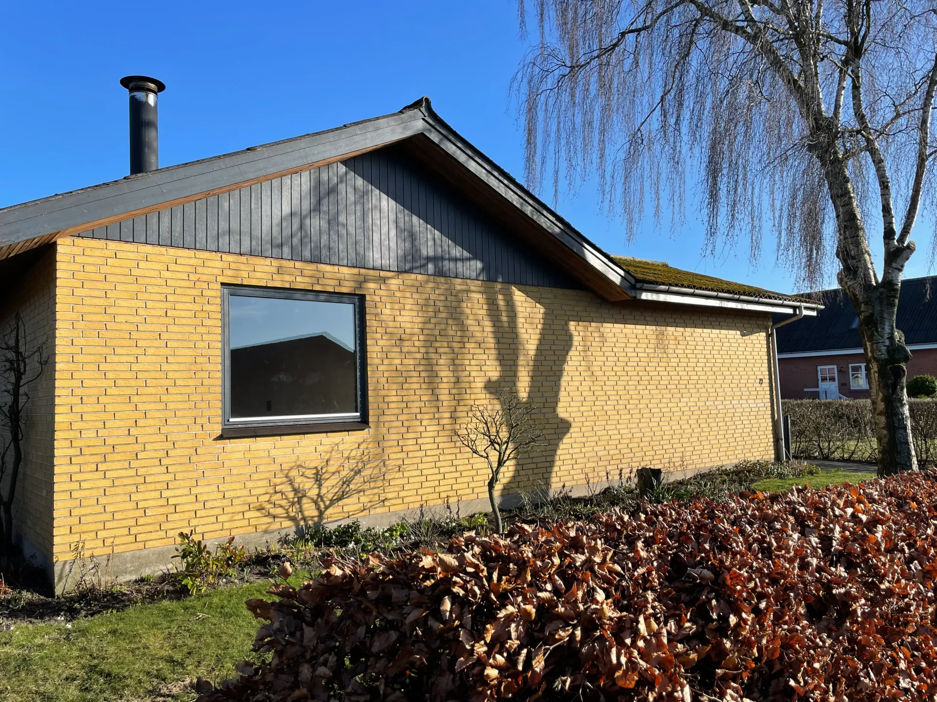 Side med birketræ før modernisering, Brønderslev — Arkitekttegnestuen Yderskov